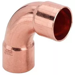 VÖRÖSRÉZ CSŐÍV (5002A) 90° BB  15 MM