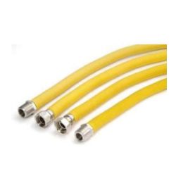 ACÉLBORDÁS GÁZBEKÖTŐ KB 3/4" 500-1000MM (1/50)