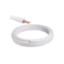   SZIGETELT KLÍMA RÉZCSŐ 1/4X1MM 6MM SZIGETELÉSSEL 25FM/TEK