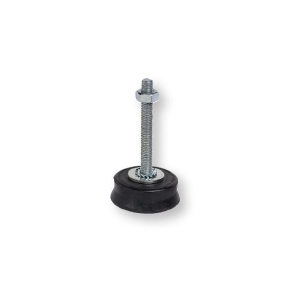 KLÍMA REZGÉSCSILLAPÍTÓ GUMIBAK FÖLDRE RAKHATÓ 4DB/CSOM. 20X50MM M8, 80KG X 1 TEHERBÍRÁS (1/25)