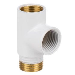 T-IDOM FEHÉR; 1/2"BM-1/2"BM-1/2"KM (1/10)