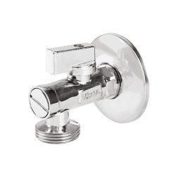   SZŰRŐS SAROKCSAP FÉM KARRAL, TAKARÓROZETTÁVAL 1/2"-3/8" (1/100)