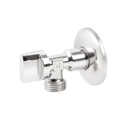   MOSÓGÉP SAROKCSAP TAKARÓROZETTÁVAL 1/2"-3/4" (1/100)