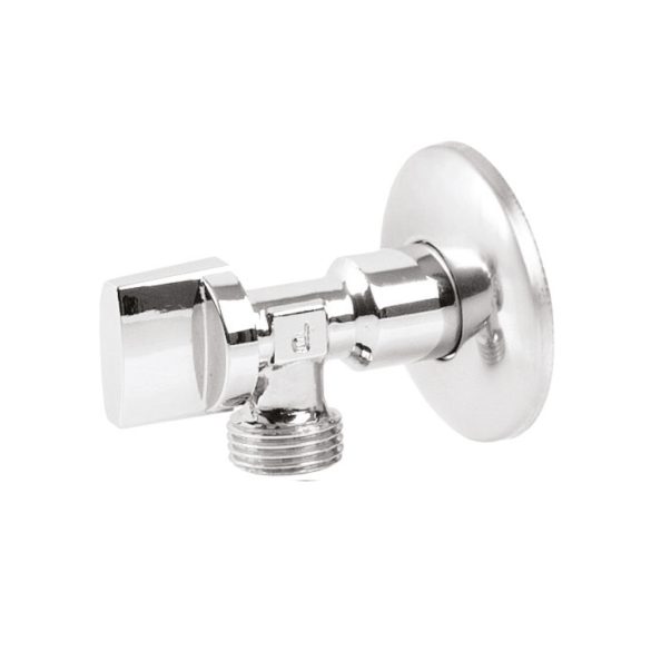 MOSÓGÉP SAROKCSAP TAKARÓROZETTÁVAL 1/2"-3/4" (1/100)