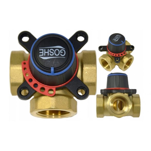 GOSHE MOTOROZHATÓ HÁROMJÁRATÚ KEVERŐSZELEP 1" / KVS.12