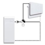 ESBE 3F65-90 karimás szelep PN6 (11100800)