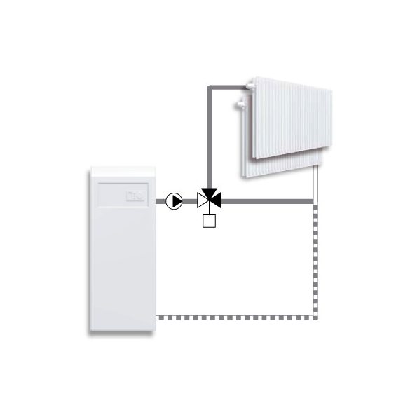 ESBE 3F65-90 karimás szelep PN6 (11100800)