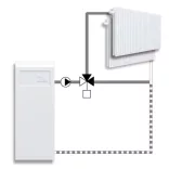 ESBE 3F80-150 karimás szelep PN6 (11101000)