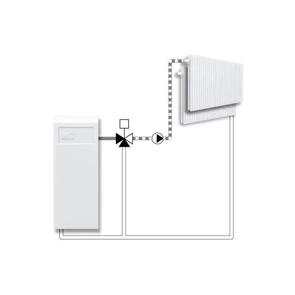 ESBE 3F80-150 karimás szelep PN6 (11101000)