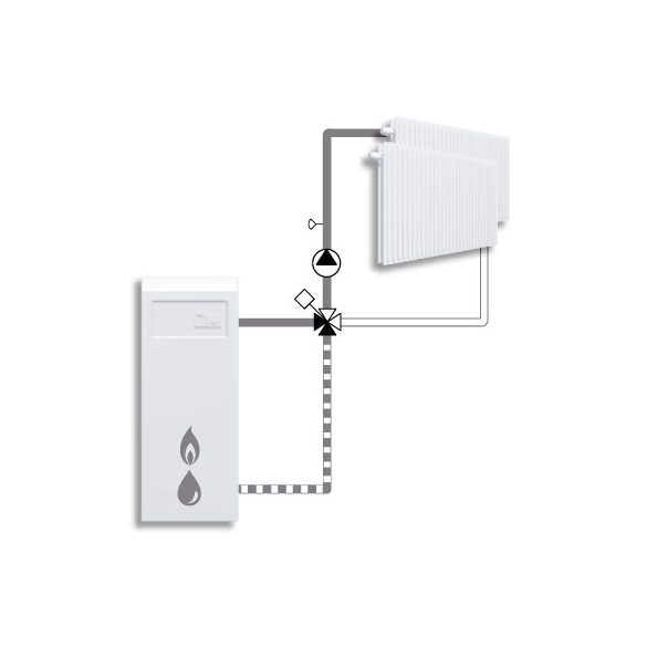 ESBE 4F65-90 karimás szelep PN6 (11102000)