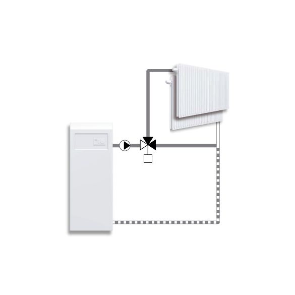 ESBE VRG132/20-4 keverőszelep,külső 1" (11602200)