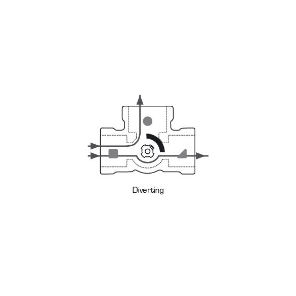 ESBE VRG132/20-6,3 keverőszelep, külső 1 (11602300)