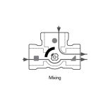 ESBE VRG132/20-6,3 keverőszelep, külső 1 (11602300)