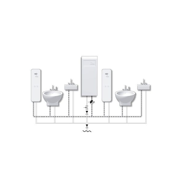ESBE VTA522 50-75C külső 1" kvs 3,2 (31620300)