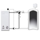 ESBE VTC511/25-9 töltőszelep 60C (51020300)