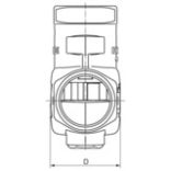 ESBE VTC511/32-14 töltőszelep 50C (51020600)