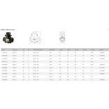 ESBE VTC511/32-14 töltőszelep 60C (51020800)