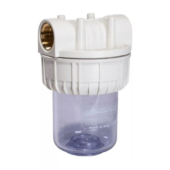 FixTrend műanyag ivóvíz szűrőház 5", 1"