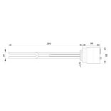 Elektromos bojler fűtőbetét 6/4"-3KW