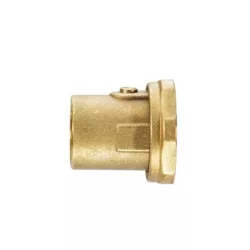   RÉZ SZIVATTYÚ CSATLAKOZÓ 6/4"-1" GOLYÓS ELZÁRÓVAL (1/50)