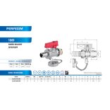 KAZÁNTÖLTŐ-ÜRÍTŐ GOLYÓSCSAP 3/4" (1/15)