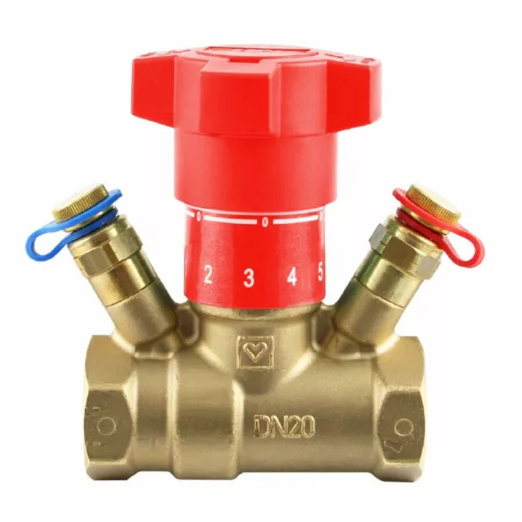HERZ Strömax-GN 3/4" beszabályozószelep, egyenes kivitel kvs=2,38