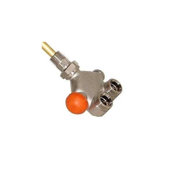 HERZ VUA-40 termosztatikus szelep 100 % sarok jobbos (lándzsás szelep)