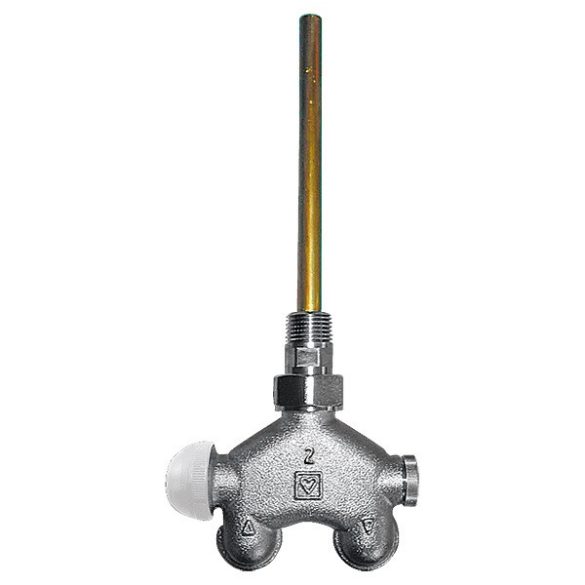 HERZ VUA-50 termosztatikus szelep 100% sarok balos (lándzsás szelep)