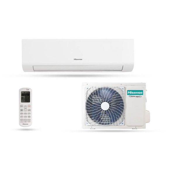 HISENSE ECO COMFORT 3,4 KW SPLIT OLDALFALI KLÍMA SZETT