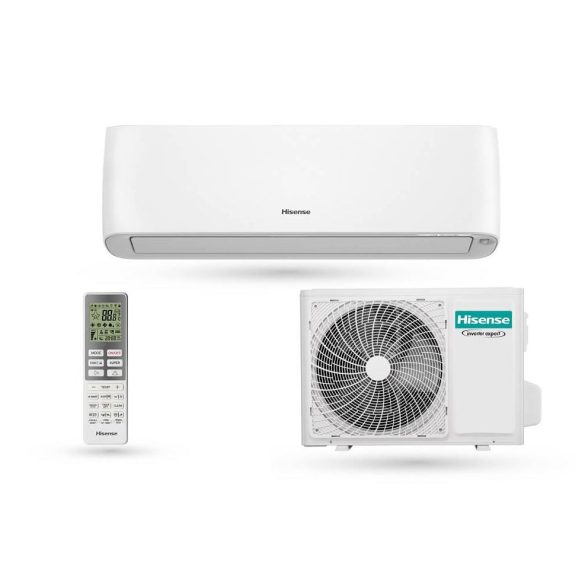 HISENSE ENERGY PRO PLUS 2,6 KW SPLIT OLDALFALI KLÍMA SZETT (QG25XV0EG+QG25XV0EW)