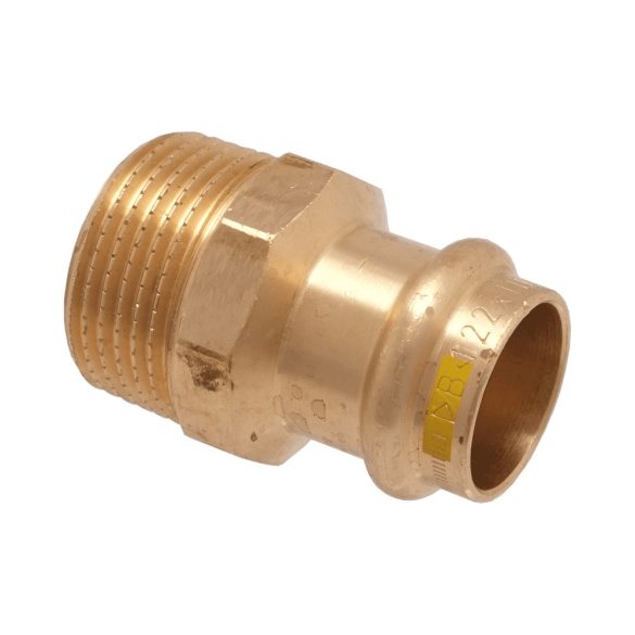 IBP réz press KM átmenet, gázra, 22mm-3/4"KM (PG4243G)