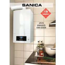 Sanica JAVA 28KW kondenzációs kombi gázkazán