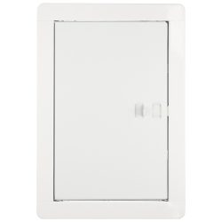 Saválló acél kéményajtó 140x210mm fehér VORTZ (1/10)