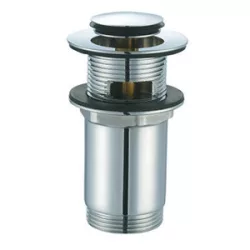   KLIKK-KLAKK LEFOLYÓ, KIS DUGÓVAL, TÚLFOLYÓS KIVITEL, HOSSZÍTOTT RÉZ TEST, G1-1/4" (1/50)