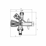 KOMBI SAROKSZELEP 1/2" x 3/4" x M10 (1/50)