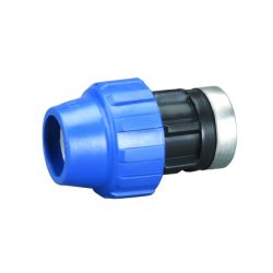 KPE egyenes csatlakozó műanyag 25x1/2" BM