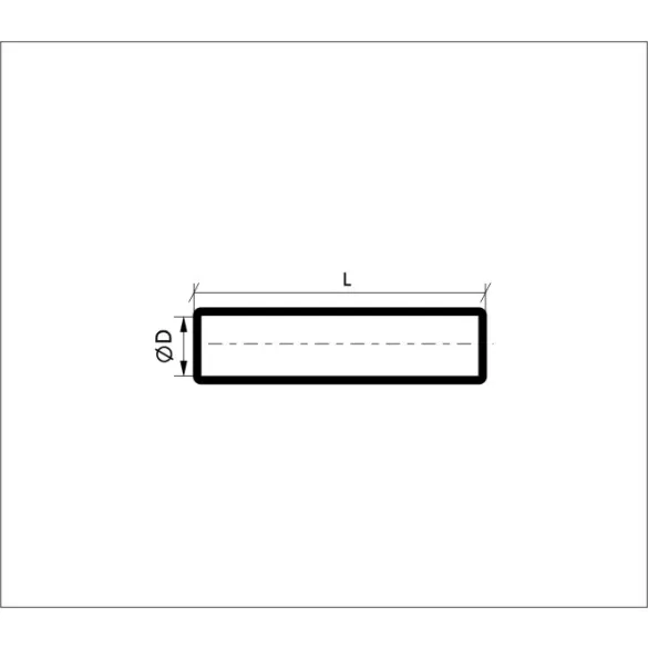 PVC merev légcsatornacső, fehér 100*1m (1/20)