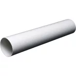 PVC merev légcsatornacső, fehér 100*1,5m (1/20)