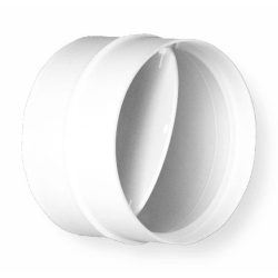 Toldó VISSZACSAPÓVAL- PVC légcsatornához  ?100 (1/24)