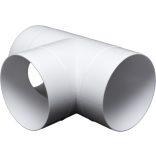 T elágazó - PVC légcsatornához ?100 (1/20)