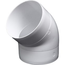 45° könyök - PVC légcsatornához ?100 (1/40)