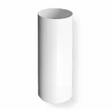 PVC merev légcsatornacső, fehér 125*0,5m (1/14)