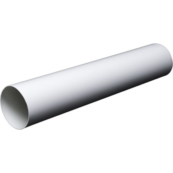 150mm 1,5m PVC merev légcsatornacső fehér