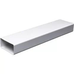 PVC lapos légcsatorna cső 120/60 0,5m/szál (1/27)