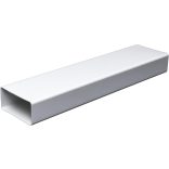 PVC lapos légcsatorna cső 204/60 0,5m/szál (1/16)