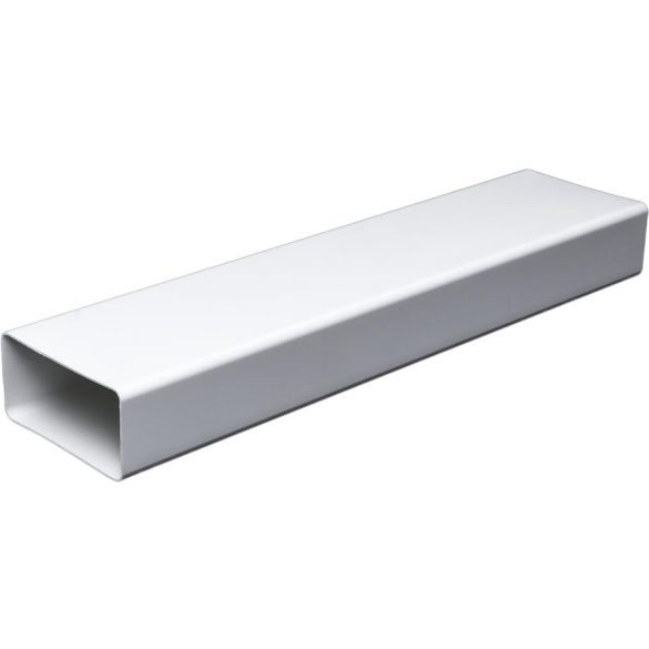 PVC lapos légcsatorna cső 204/60 0,5m/szál (1/16)