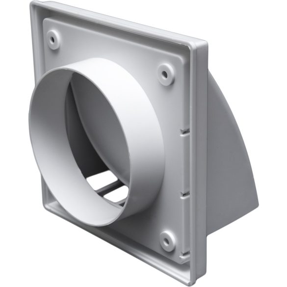 Ereszelem visszacsapószeleppel fehér ?100 (1/20)