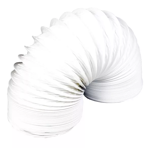 PVC flexibilis cső, fehér ?100  2m