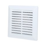 Szögletes MŰA.szellőzőrács rovarvédő hálóval 100mm (1/35)