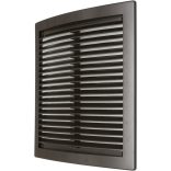 Szögletes MŰA.szellőzőrács rovarvédő hálóval 150x200mm (1/70)